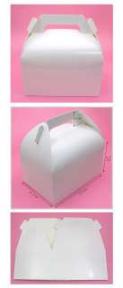 NEW White Favor Special Paper Gift Wrap 25 Boxes Set #1  