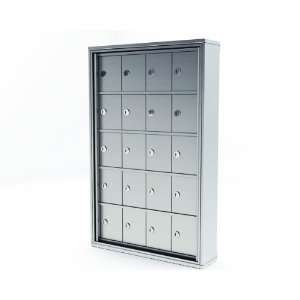 20 Door MINI Storage Cabinet   5h X 4w A size doors. SURFACE MOUNT 