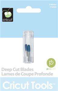 CRICUT Accessories   Deep Cut Blades   29 0630 New 093573706301  