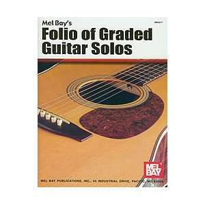   146679 Folio Graded Guitar Solos Printed Music