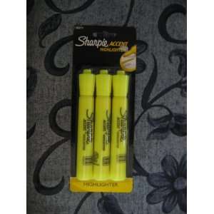  Sharpie Accent Highlighter 3 in 1 Pack (36271) Office 