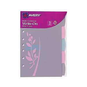  Avery Mini Studio Collection Write On Tab Dividers with 