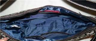 Tommy Hilfiger Womens Leeds Top Zip Hobo Purse Tote Handbag Black 