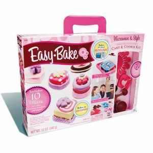 NEW EASY BAKE Microwave OVEN DELUXE DELIGHTS Cake & Cookie Kit/Girls 