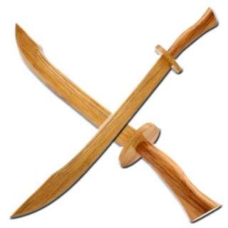 34.5 Wooden Pirate Sword Solid Oak  