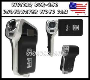 VIVITAR DVR 850W 8MP UNDERWATER VIDEO CAMERA (BK) 681066102176  