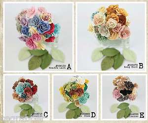 2012 Prima Paper Flowers Charme Rose Collection 30 pcs.  