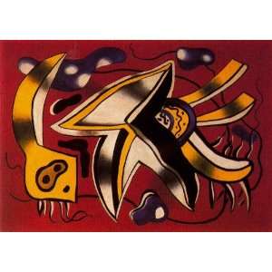   Made Oil Reproduction   Fernand Léger   32 x 22 inches   The starfish