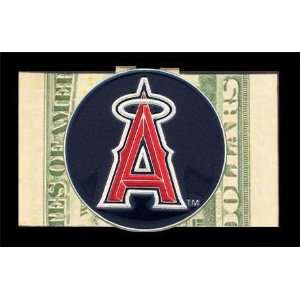  Anaheim LA Angels Logo Moneyclip   MLB Money Clip