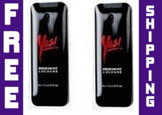 Yes Spray Cologne Pheromone 2 Pack Attract Him Her  