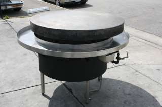 42 MONGOLIAN GRILL NATURAL GAS ROUND GRIDDLE  