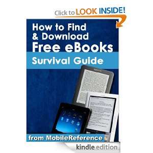 How to Find and  Free eBooks Survival Guide (Mobi Manuals 