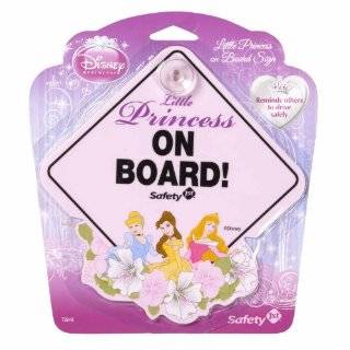 Disney Baby on Board Sign, Princess