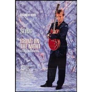    Bring On The Night Poster #01 Sting 24x36in