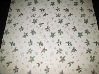 Scrapbook Paper 12x12 Christmas Story Holly Jolly  