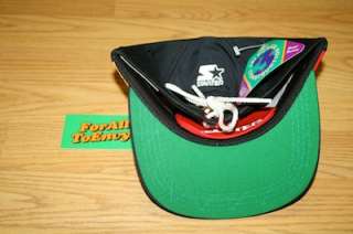 Vintage Starter logo tie back hat NWT 90s Fresh Prince  