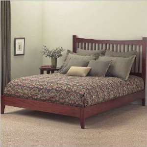  Queen Jakarta Platform Bed by Fashion Bed Group   Mahogany 