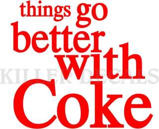12 COCA COLA THINGS GO BETTER COOLER POP MACHINE  