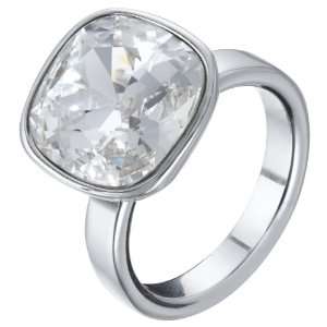 Noble Ring, crystal/silver plated, M Jewelry