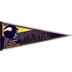  Minnesota Vikings 1992 NFC Central Division Champions 