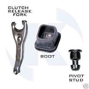 NEW Chevy Clutch Fork, Fork Dust Boot, Pivot Stud  