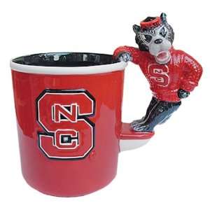 NC State Wolfpack Figure Handle Mug 