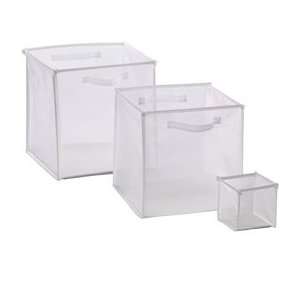  The Container Store Folding Mesh Cube
