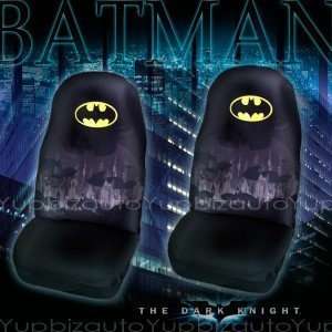  Batman Seat Covers Set 2 front Automotive