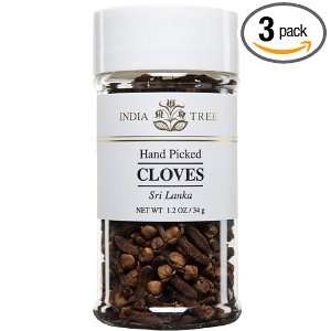 India Tree Cloves Whole Jar, 1.2 Ounce Grocery & Gourmet Food