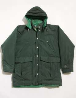 Vintage 70s GERRY Hiking DOWN Outdoorsman HOODED Coat PARKA Jacket M 