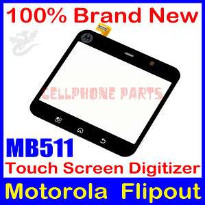Touch Screen Glass Digitizer Replacement For Motorola MB511 Flipout 