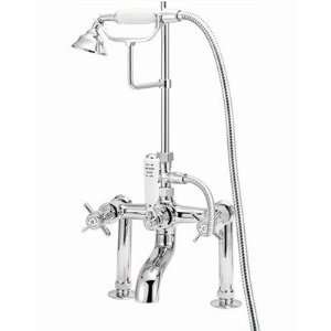 Elizabethan Classics RM20 Clawfoot Tub Faucet with Tub Filler and Hand 