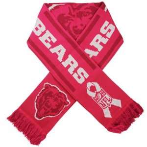  NFL Chicago Bears Breast Cancer Awareness Team Scarf 