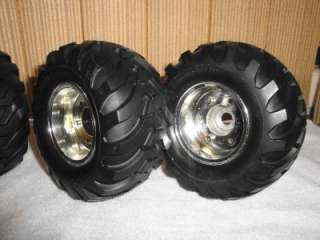   Vintage BRUISER / MOUNTAINEER / HILUX 3 piece wheels and tires  