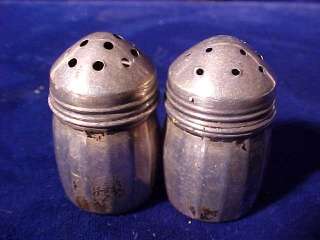 Co Sterling Silver Salt & Pepper Shakers 8.6 Gram  