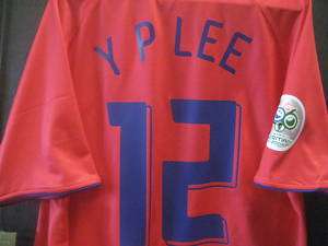 NWT Nike Authentic WC 2006 Korea Y P Lee JERSEY XL  
