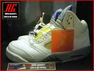 2006 Nike AIR JORDAN 5 RETRO WeHaveAJ 3 4 6 7 10 11 12 original 