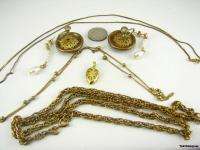 COSTUME JEWELRY LOT Vintage Necklaces Earrings Pendant  