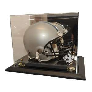 New Orleans Saints Zenith Helmet Display, Black