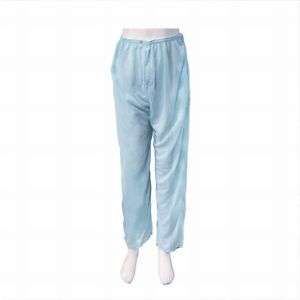 Lt Blue Pajama w/Fly Front Pant Hospital Small HX3745  