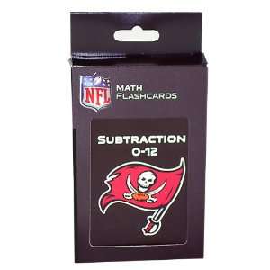  NFL Tampa Bay Buccaneers Subtraction Flash Cards Sports 