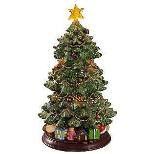   Rotating Tree With Adapter  Seasonal Christmas Collectibles