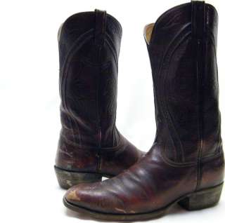 maker _lucchese size _mens 10 5d skin leather soles are made of 