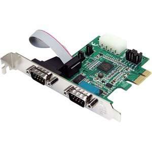 Port Native PCI Express RS232 Serial Adapter Card with 16950 UART 