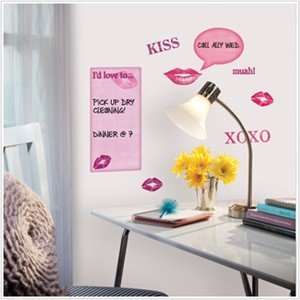  Kisses Dry Erase Peel & Stick Wall Decals
