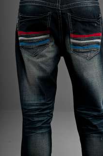 Akademiks Mens Jeans V55P213TR Were £79.99 Now £29.99  