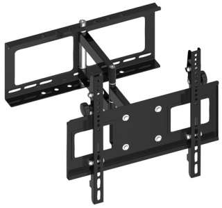   Panel Steel Solid Articulating TV Wall Mount With Universal Brackets