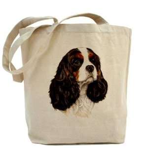  Tricolour Cavalier king charles Pets Tote Bag by  