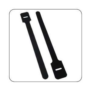  Stay Online 8 inch Slotted Tab Hook and Loop Tie Wraps 10 