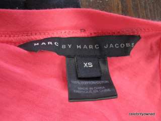 Marc By Marc Jacobs Black/Hot Pink Sleeveless Dress XS  